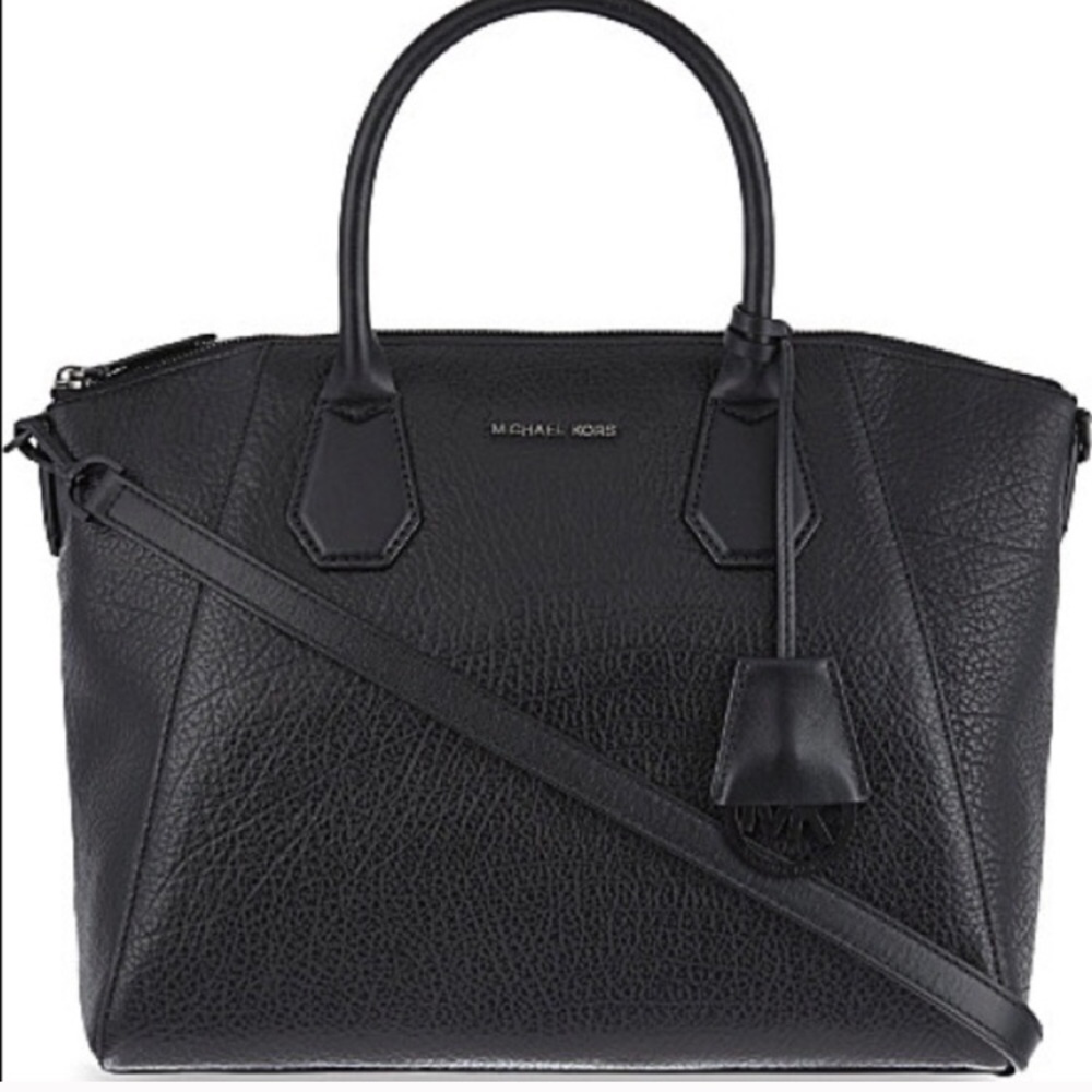 MICHAEL KORS Campbell Large Leather Satchel